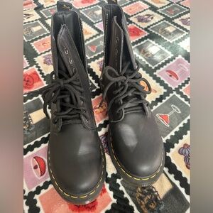 Brand new black combat boots